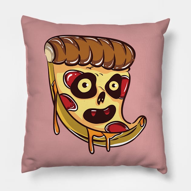 Monster Pizza Pillow by Kingostore