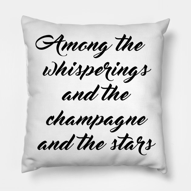 Among the whisperings Pillow by peggieprints