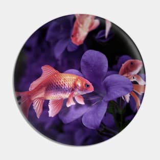 Fish Are Friend Pin