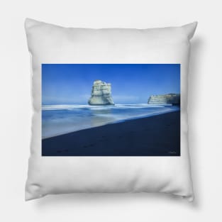 Gog and Magog from Gibson Steps, Port Campbell National Park, Victoria, Australia. Pillow