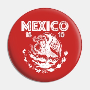 Mexico (distressed) Pin