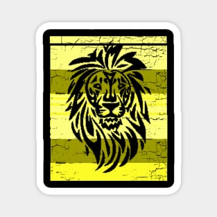 Retro Lion Magnet