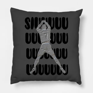 Cristiano Ronaldo siuuuu Pillow