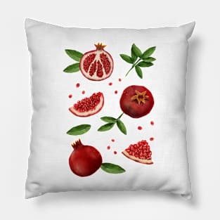 Pomegranates and Seeds Pillow