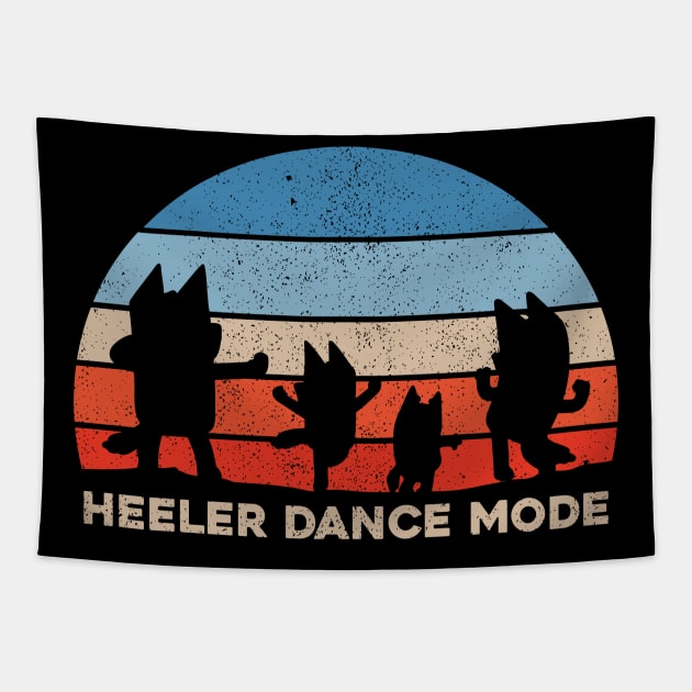 Heeler Dance Mode Tapestry by Lilian's