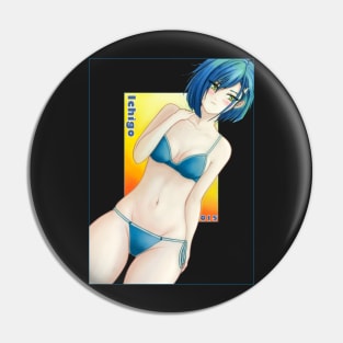 Ichigo swimsuit from Darling in the Franxx by Angel.Fanart Pin