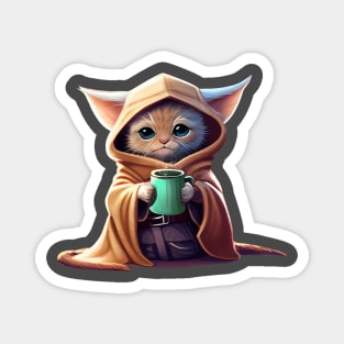 The Child Kitten Magnet