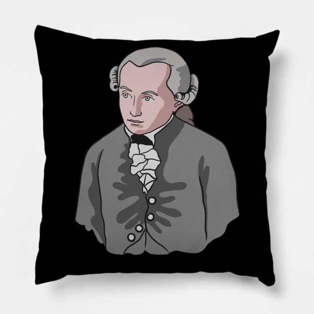 Philosophy of Immanuel Kant Pillow by isstgeschichte