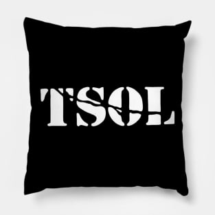 T.S.O.L BAND Pillow