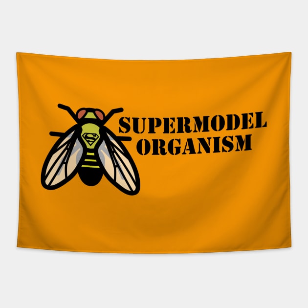 Drosophila Fruit Fly Supermodel Model Organism Tapestry by MoPaws