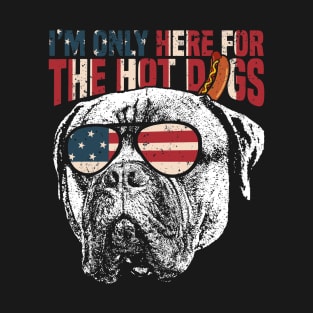 Mastiff Funny 4th of July Shirt T-Shirt