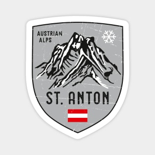 Emblem St Anton Magnet