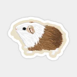 Nice Artwork Showing an American Guinea Pig II Magnet