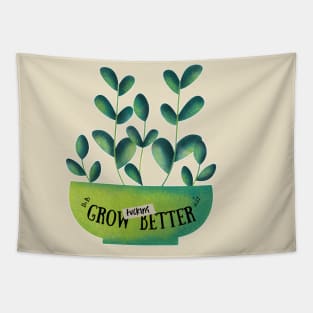 Grow Better | Good Omens | Crowley Tapestry