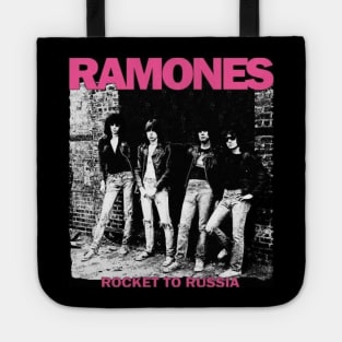 Ramones Band's Iconic Symbols Gabba Gabba Hey Tote