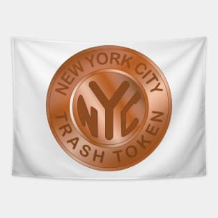 Trash Token (Bronze) Tapestry