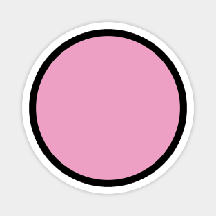 Pink circle Magnet