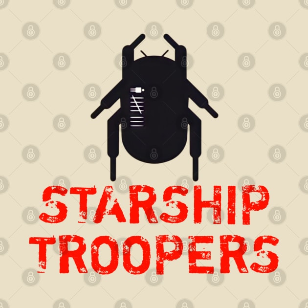 Starship troopers t-shirt by Dede gemoy