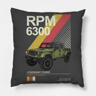 Jeep Wrangler Crew Chief 715 Pillow