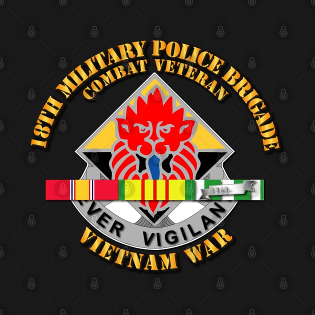 18th MP Bde - DUI - VN War  w SVC Ribbons by twix123844