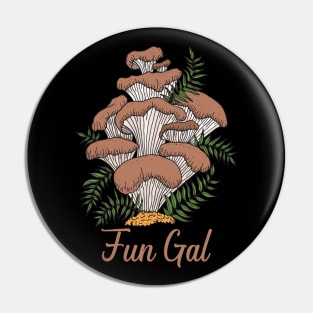 Fungal Nature Pin