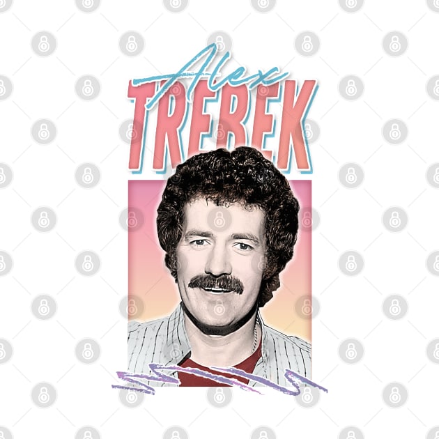 Alex Trebek /// Retro Vintage Aesthetic Fan Design by DankFutura