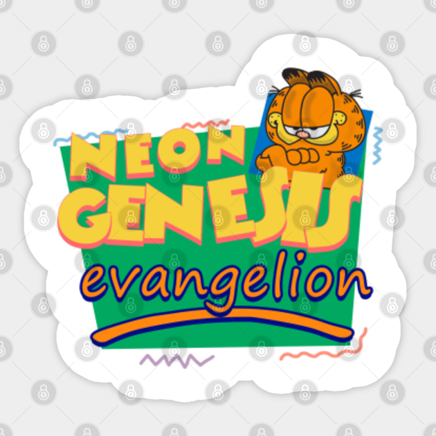 Neon Genesis Evangelion Meets Garfield 