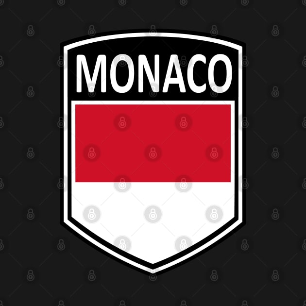 Flag Shield - Monaco by Taylor'd Designs