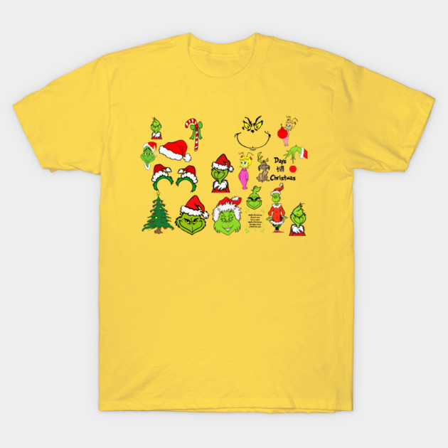 Christmas, Grinches shirt - Christmas Sweater - T-Shirt | TeePublic