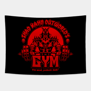 Outworld's Gym - Red Tapestry