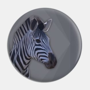 Zealous Zebra Pin