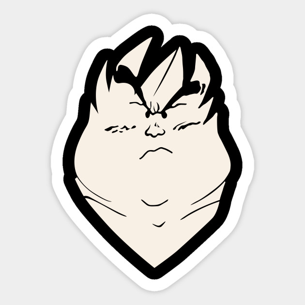 Yajirobe Dragonball Z Sticker Teepublic