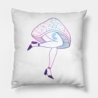Mushroom lady Pillow