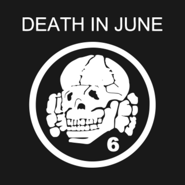 Death In June Skull Punk Rock Death In June Skull Punk Rock Kids Hoodie TeePublic