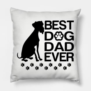 Best Dalmatian Dad Ever, Best Dog Dad Ever Pillow