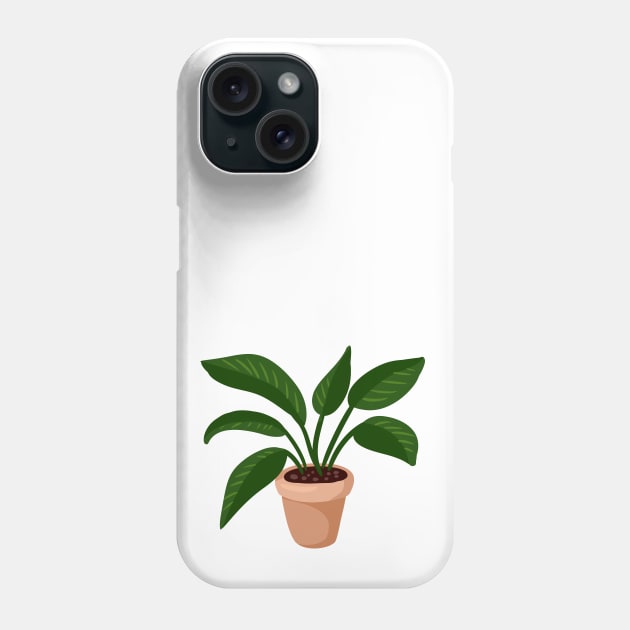 Monstera Plant Phone Case by oixxoart