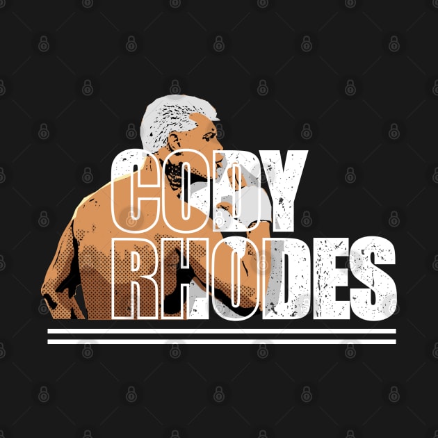 cody rhodes comic illustration style by jerrysanji