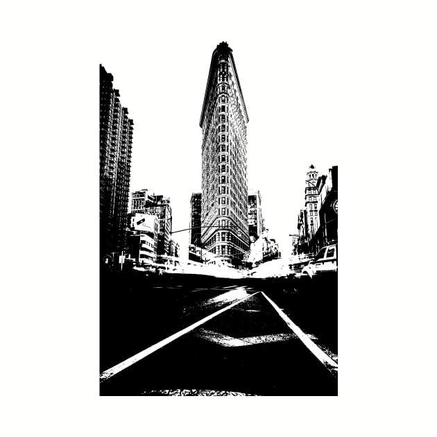 Flatiron Building NY by NYCTshirts