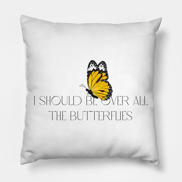 BUTTERFLIES Pillow by RexieLovelis