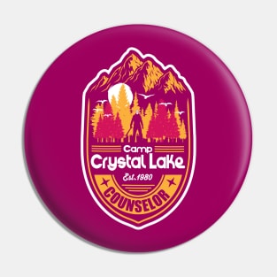 Camp Crystal Lake Counselor Pin