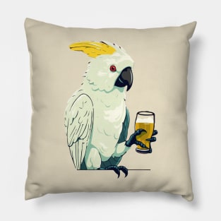 Cool Cockatoo Pillow