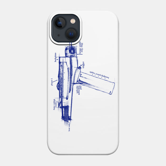 It's not just a phase (blue) - Science Fiction - Phone Case