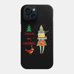 Design My Christmas, Architect Gift, Christmas Gift, Designer Gift Phone Case