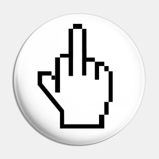 8 Bit Middle Finger Pin