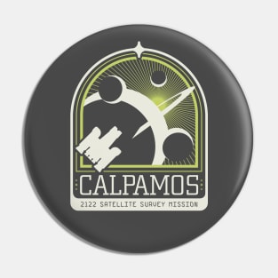 Calpamos 2122 Satellite Survey Mission Pin