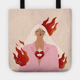 Flame girl 🔥 Tote