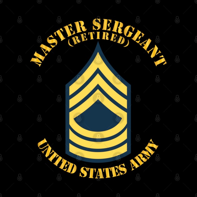 MSG - Master Sergeant  - Blue - Retired by twix123844