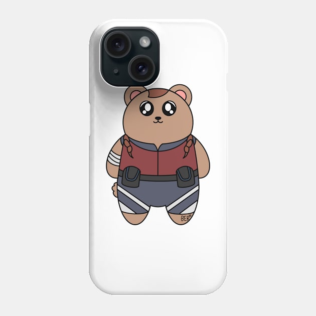 Meg Thomas Bear Phone Case by SentABearToSpace 