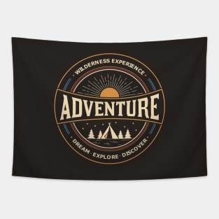 Wilderness Adventure Time Design Tapestry