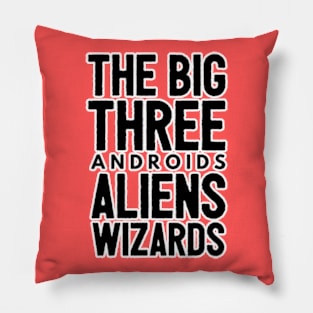 The Big Three Pillow